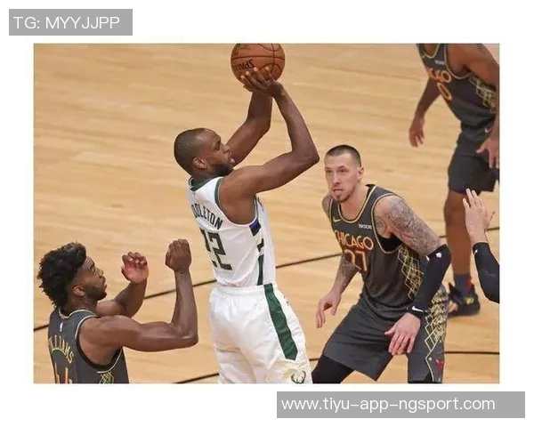 波蒂斯表现稳健半场8投5中贡献12分6篮板正负值2助球队稳定局面